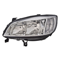 Faro Principal Izquierdo con Fondo Cromado sin Focos DEPO para Zafira