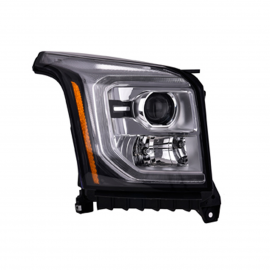 Faro Principal Derecho con Lupa Negra y Luz de Día DEPO para Yukon Denali