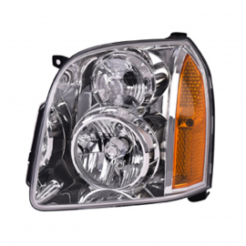 Faro Principal Izquierdo sin Focos con Reflejante Ámbar DEPO para Yukon