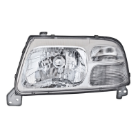 Faro Principal Izquierdo  con Fondo Cromado sin Focos DEPO para Tracker