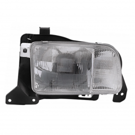 Faro Principal Derecho Cromado Rayado DEPO para Tracker