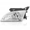 Faro Principal Izquierdo Cromado con Base Eagle Eyes para Cavalier