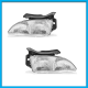 Juego de 2 Faros Principales para Cavalier Eagle Eyes Rayado
