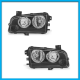 Juego de 2 Faros Principales para Charger Eagle Eyes con Fondo Negro