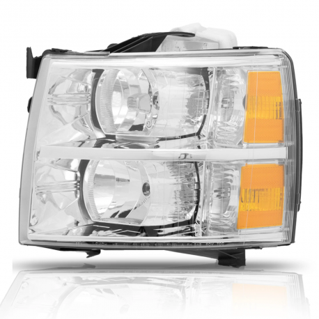 Faro Principal Izquierdo con Direccionales Ámbar Eagle Eyes para Silverado