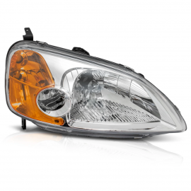 Faro Principal Derecho con Direccional Ámbar Eagle Eyes para Civic Coupé