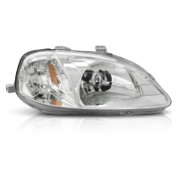 Faro Principal Derecho con Fondo Cromado Eagle Eyes para Civic Coupé