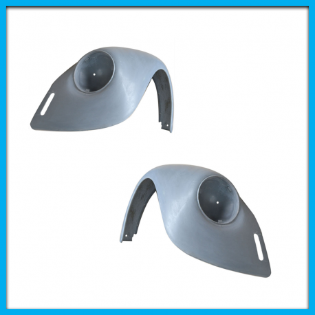 Juego de 2 Salpicaderas Delanteras para VW Sedán 1500, 1600, 1600i en Fibra de Vidrio