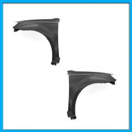 Juego de 2 Salpicadera para Aveo Gordon sin Orificio de Cuarto