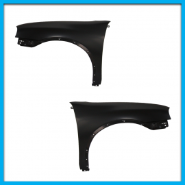 Juego de 2 Salpicaderas para Chevy C1 AGP con Huecos de Moldura