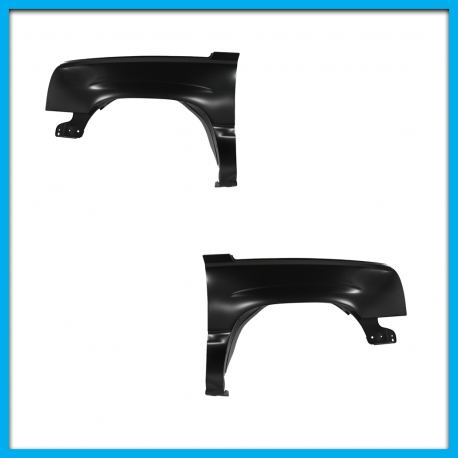 Juego de 2 Salpicadera para Silverado 1500, 2500, Suburban sin Hueco de Cuarto