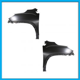 Juego de 2 Salpicaderas para Trax Gordon con Perforación de Moldura