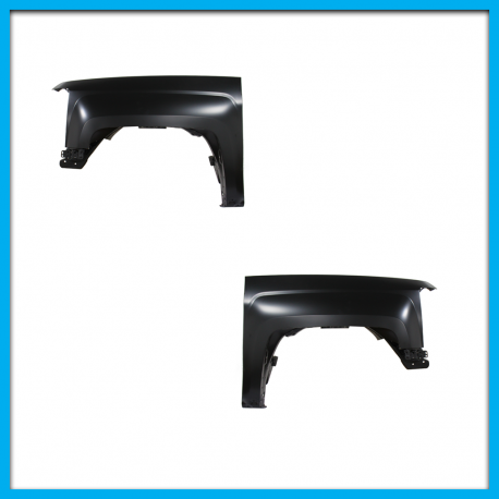 Juego de 2 Salpicaderas para Silverado sin Hueco de Cuarto