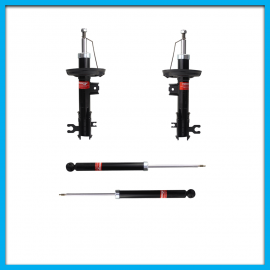 Juego de 4 Amortiguadores de Suspensión Delantera y Trasera para Spark 1.4 Yokomitsu a Gas