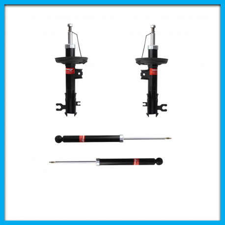 Juego de 4 Amortiguadores de Suspensión Delantera y Trasera para Spark 1.4 Yokomitsu a Gas