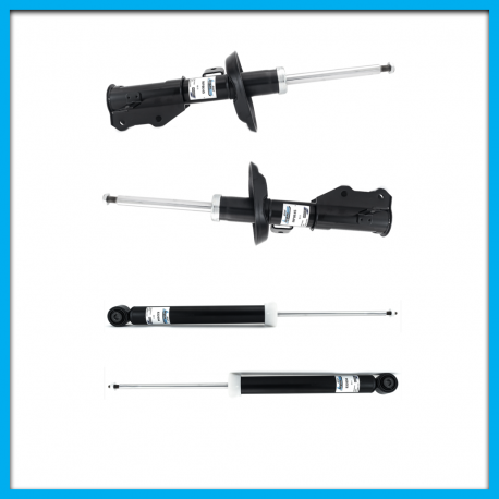 Juego de 4 Amortiguadores de Suspensión Delantera y Trasera para Cruze BOGE de Gas