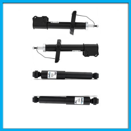 Juego de 4 Amortiguadores de Suspensión Delantera y Trasera para Astra, Zafira BOGE de Gas