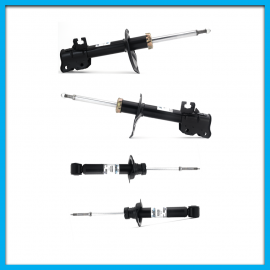 Juego de 4 Amortiguadores de Suspensión Delantera y Trasera para Almera BOGE de Gas