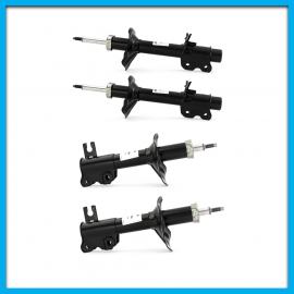 Juego de 4 Amortiguadores de Suspensión Delantera y Trasera para Tsuru 2, Guayin, Hikari BOGE Hidráulicos