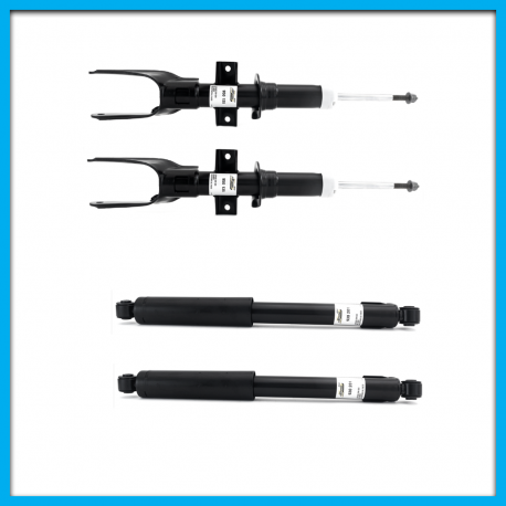 Juego de 4 Amortiguadores de Suspensión Delantera y Trasera para VW Amarok BOGE de Gas