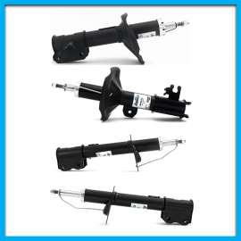 Juego de 4 Amortiguadores de Suspensión Delantera y Trasera para Optra BOGE de Gas