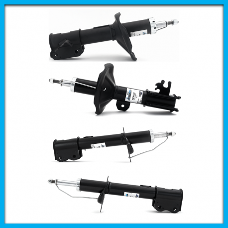 Juego de 4 Amortiguadores de Suspensión Delantera y Trasera para Optra BOGE de Gas