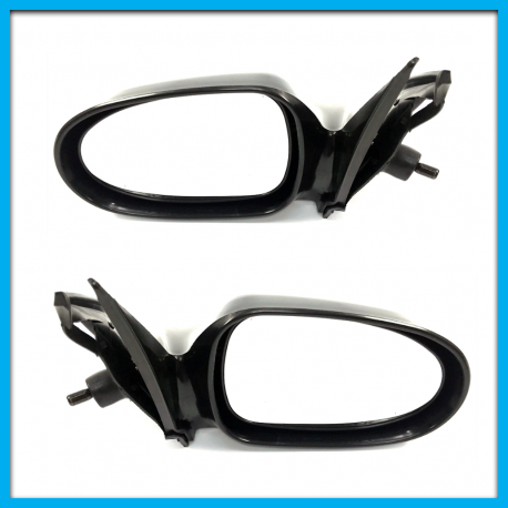 Juego de 2 Espejos con Ajuste Manual para Sentra B15 YYM Para Pintar