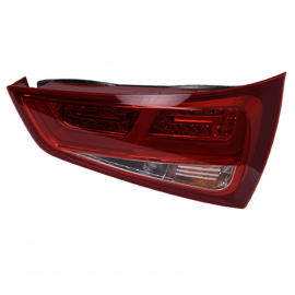 Calavera Derecha en Tono Oscuro con Luz LED DEPO para Audi A1