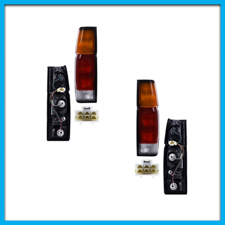 Juego de 2 Calaveras para D21 DEPO con Housing, Arnés y Focos