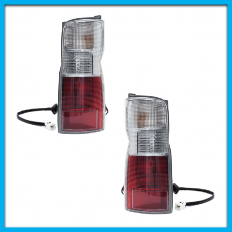 Juego de 2 Calaveras para Urvan DEPO en Dos Colores con Arnés y Focos