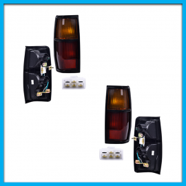 Juego de 2 Calaveras para 720 Lucid en Dos Colores con Marco Negro y Arnés