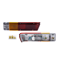 Calavera Derecha en Tres Colores con Arnés y Focos Lucid para 720