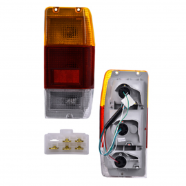 Calavera Derecha en Tres Colores con Arnés y Focos Lucid para Ichivan