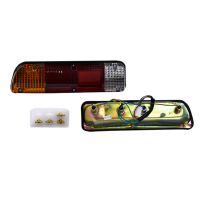 Calavera Derecha en Tres Colores con Arnés y Focos Lucid para 620