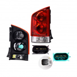 Calavera Izquierda con Focos DEPO para Armada