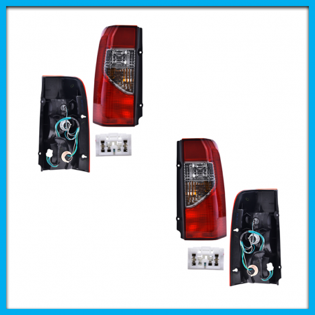 Juego de 2 Calaveras para XTerra DEPO con Arnés y Focos