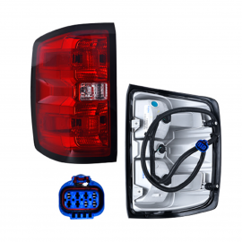 Calavera Izquierda con Arnés y Focos DEPO para Silverado, Cheyenne, Sierra