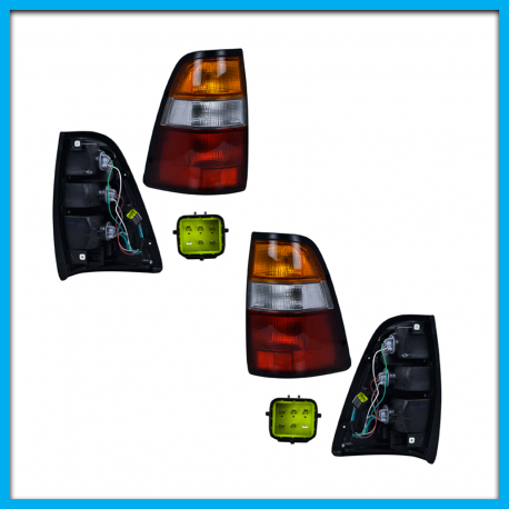 Juego de 2 Calaveras para Luv DEPO con Arnés y Focos