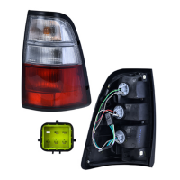 Calavera Derecha en Dos Colores con Arnés y Focos DEPO para Luv