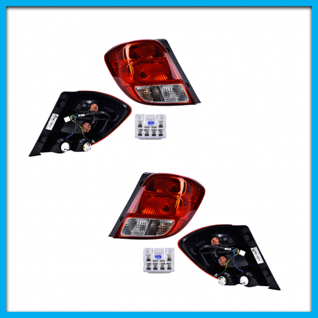 Juego de 2 Calaveras para Beat Sedán Originales con Arnés