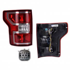 Calavera Izquierda con Arnés y Focos DEPO para F-150, Lobo XLT