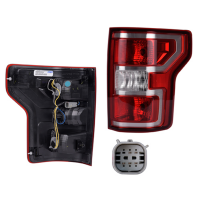 Calavera Derecha con Arnés y Focos DEPO para F-150, Lobo XLT