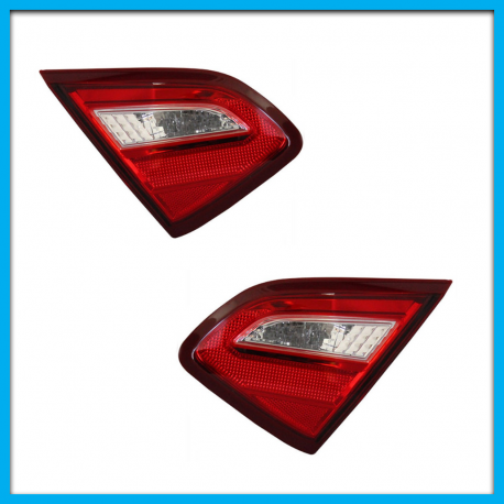 Juego de 2 dos Calaveras Interiores para Altima L33 Diforza en Tono Claro con Arnés