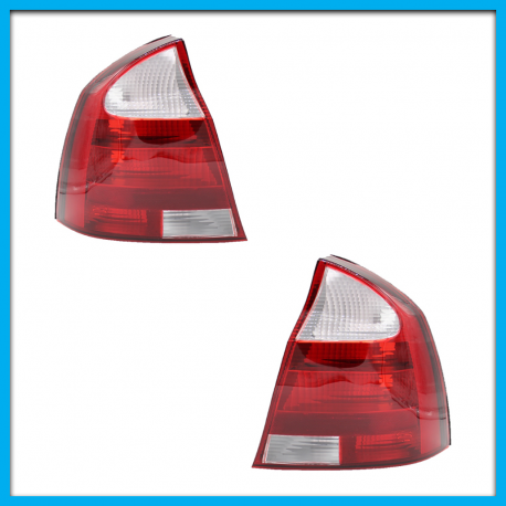 Juego de 2 Calaveras para Corsa Sedán Diforza en Dos Colores sin Arnés