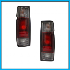 Juego de 2 Calaveras para D21, D22 Diforza en Tono Humo con Arnés