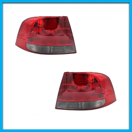 Juego de 2 Calaveras para Gol G5 Sedán en Tono Claro sin Arnés