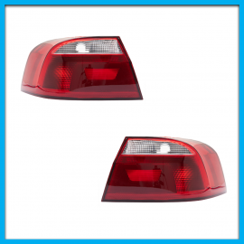 Juego de 2 Calaveras Exteriores para Gol G6 Sedán Diforza en Tono Claro sin Arnés