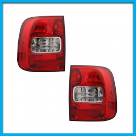 Juego de 2 Calaveras para Saveiro Diforza con Reversa Blanca sin Arnés