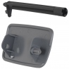 Manija de Guantera Gris sin Orificio para Pointer
