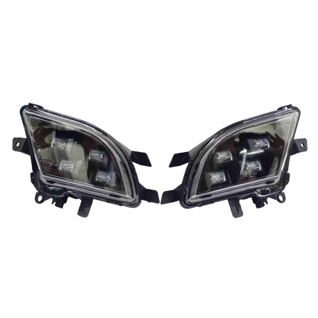 Par de Faros Buscadores con LED de Facia Auto Magic para Jetta A6